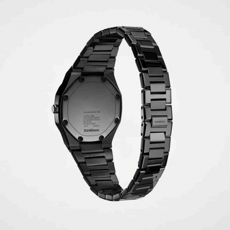 Montre D1 Milano Ultra Thin - Black Gleam