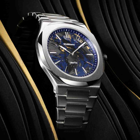 Montre D1 Milano Ultra Thin - Carbon Reef