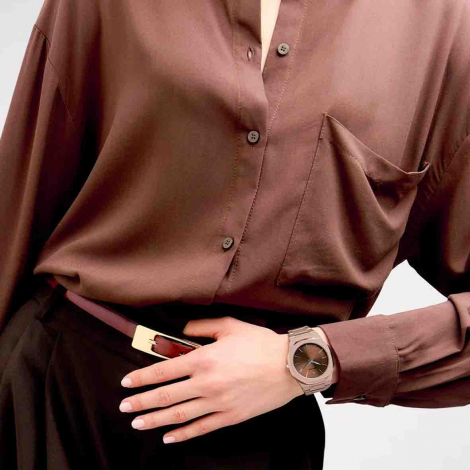 Montre D1 Milano Ultra Thin Chocolate