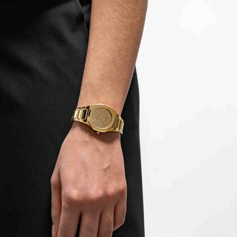 Montre D1 Milano Ultra Thin - Gold Gleam
