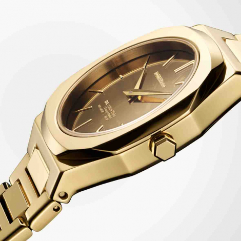 Montre D1 Milano Ultra Thin - Gold Gleam