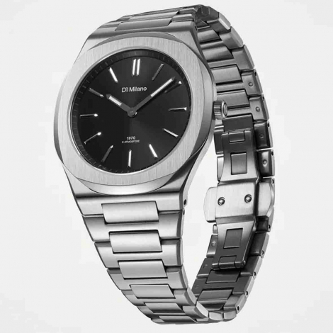 Montre D1 Milano Ultra Thin - Groovy Black