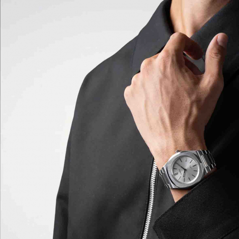 Montre D1 Milano Ultra Thin - Groovy Silver