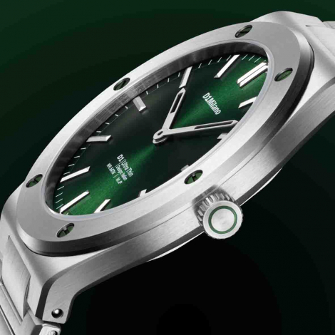 Montre D1 Milano Ultra Thin - Malachite Sealed
