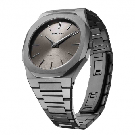 Montre D1 Milano Ultra Thin Monochrome Antracite