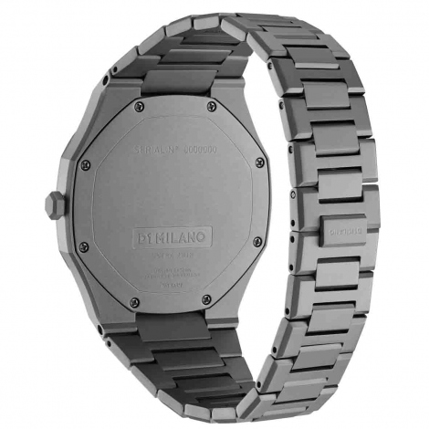 Montre D1 Milano Ultra Thin Monochrome Antracite