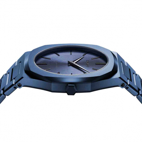 Montre D1 Milano Ultra Thin Monochrome Midnight