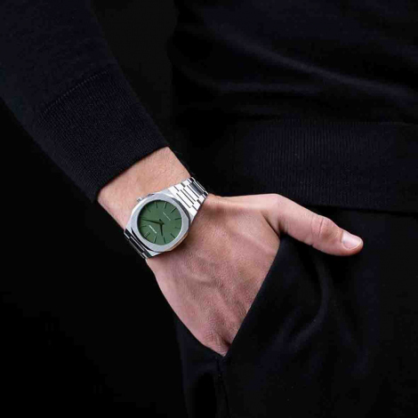 Montre D1 Milano Ultra Thin Moss