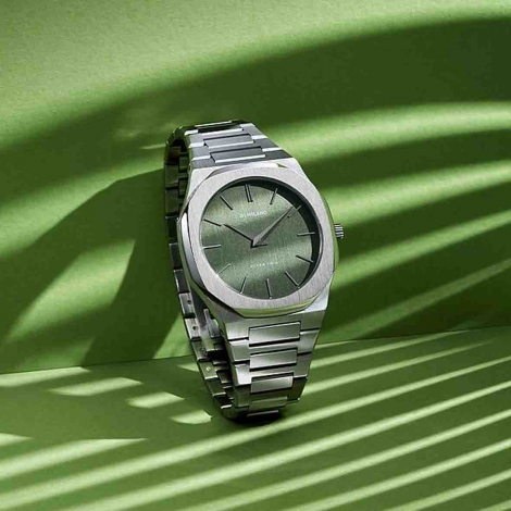 Montre D1 Milano Ultra Thin Moss