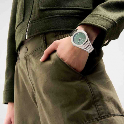 Montre D1 Milano Ultra Thin Moss