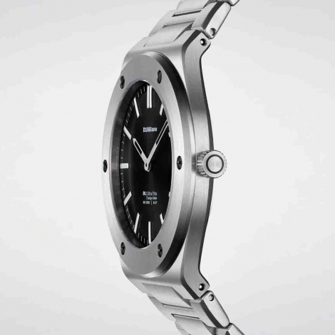 Montre D1 Milano Ultra Thin - Obsidian Sealed