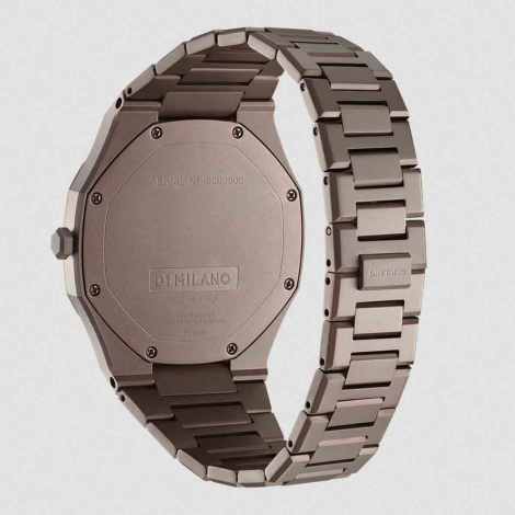 Montre D1 Milano Ultra Thin Chocolate