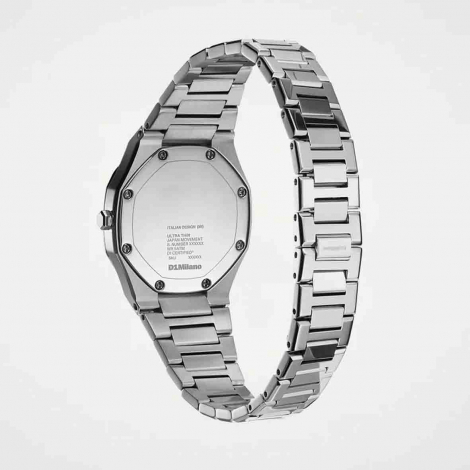 Montre D1 Milano Ultra Thin - Silver Gleam