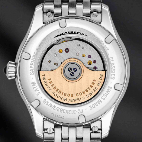 Montre Fr�d�rique Constant Classics Ladies Automatic Double Heart Beat - Aventurine