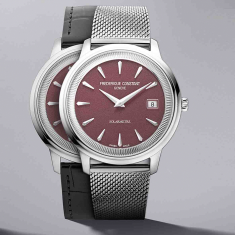 Montre Fr�d�rique Constant Classics Moneta Solarmetre