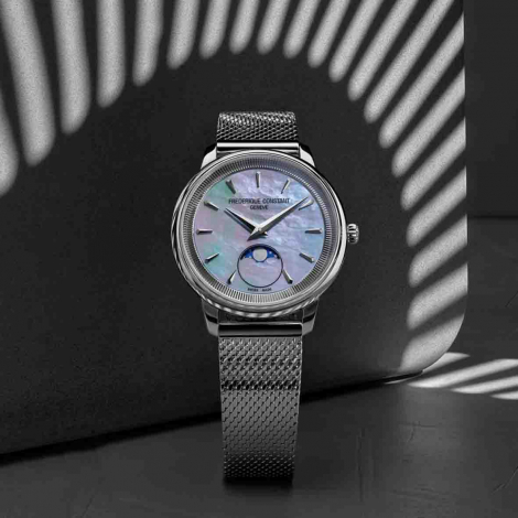 Montre Fr�d�rique Constant Moneta Moonphase