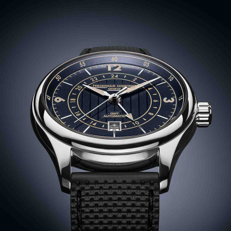 Montre  Fr�d�rique Constant Runabout GMT