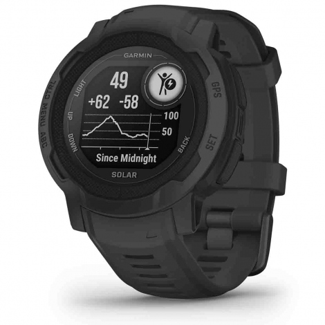 Montre Garmin Instinct 2 Solar - Graphite Gray