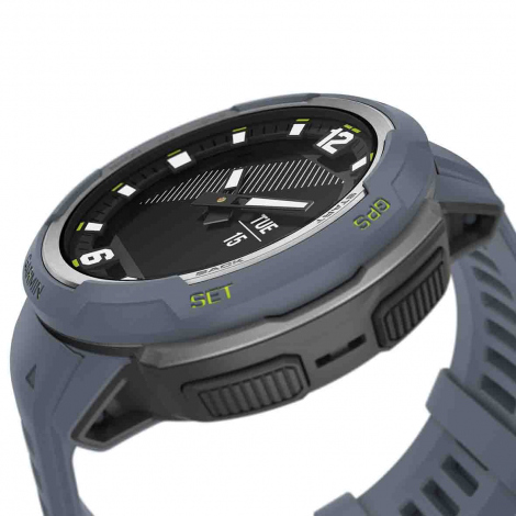 Montre Garmin Instinct Crossover - Bleue Granit