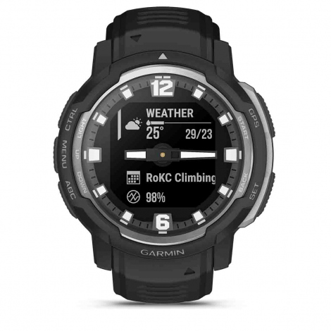 Montre Garmin Instinct Crossover - Noire