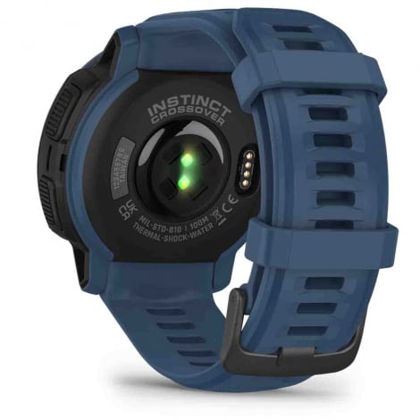 Montre Garmin Instinct Crossover Solar - Bleue