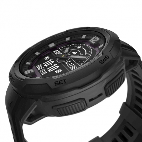 Montre Garmin Instinct Crossover Solar - Tactical Edition - Noire