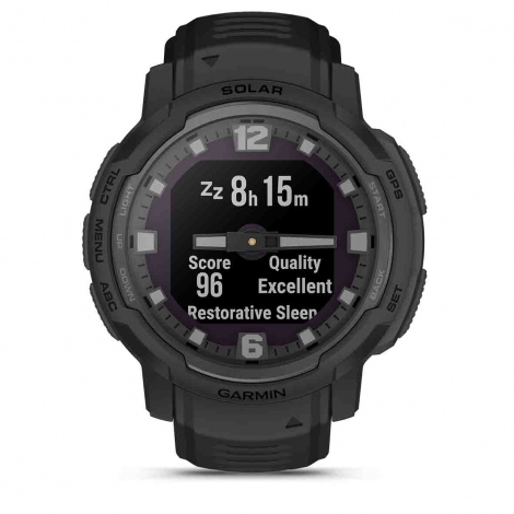 Montre Garmin Instinct Crossover Solar - Tactical Edition - Noire