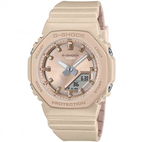 Montre GShock Classic Lady - Srie GMA-P2100 - Beige