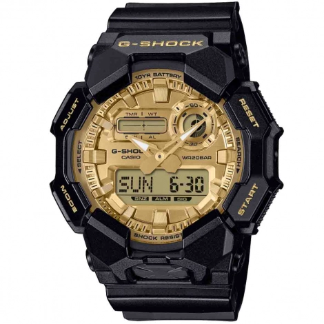 Montre GSHOCK CLASSIC - Srie GA-010GGB - DORE NOIR