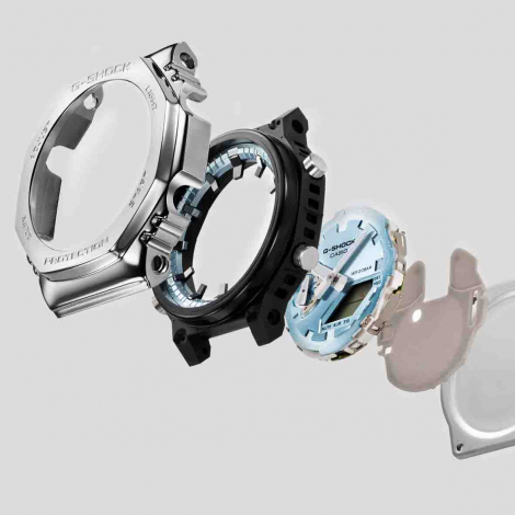 Montre GShock Classic - S�rie GM- 2110D- Gris fonc�