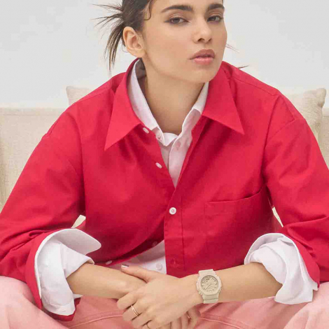 Montre GShock Classic - S�rie GMA- P2100M- Rose poudr�