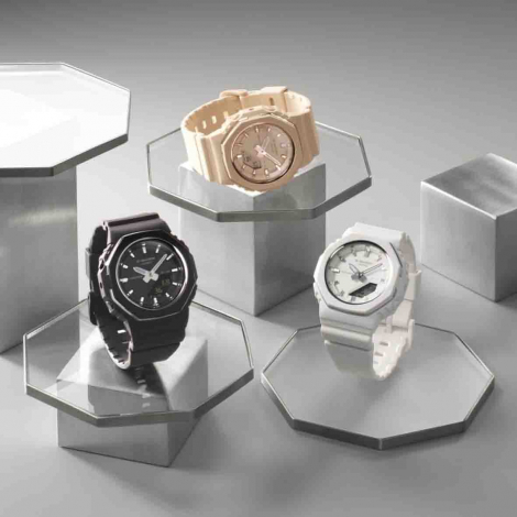 Montre GShock Classic - S�rie GMA-P2110- Blanc