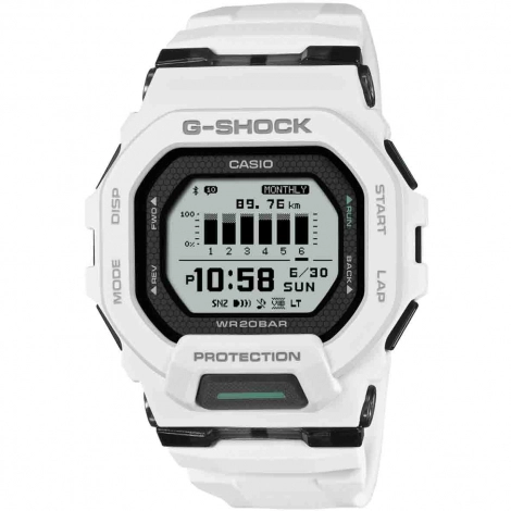 Montre GShock G-Squad - Srie GBD-200- Blanc