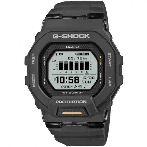Montre GShock G-Squad - Srie GBD-200 - Noir