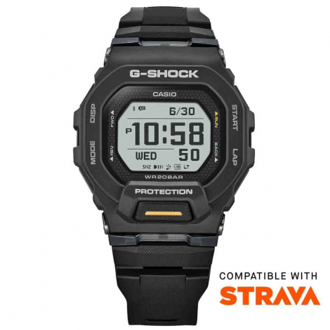 Montre GShock G-Squad - Srie GBD-200 - Noir