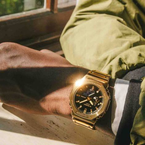 Montre GShock G-Steel - GM-2100 Series - Noir & Or