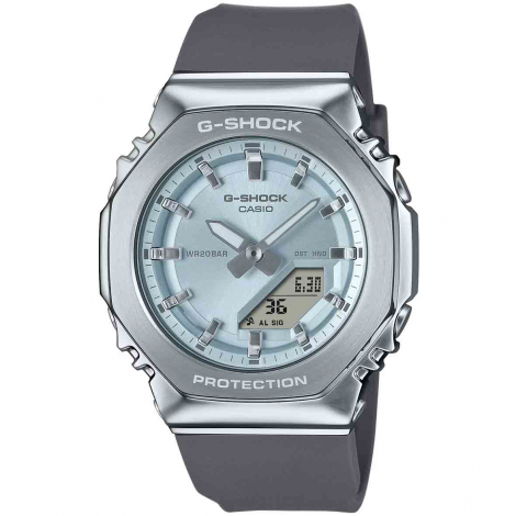G-SHOCK GM-S2100 ミッドサイズ アイスブルー ⇒ Montre Gshock G Steel - GM-S2110-2A - Distributeur officiel