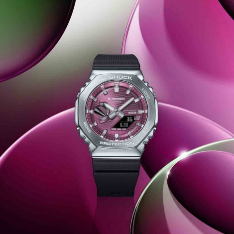Montre GShock G-Steel - S�rie GBM-2100 - Rose