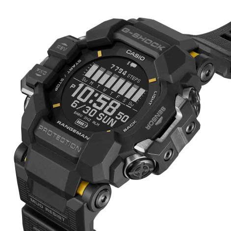Montre GShock Master of G - Rangeman - Gris Anthracite
