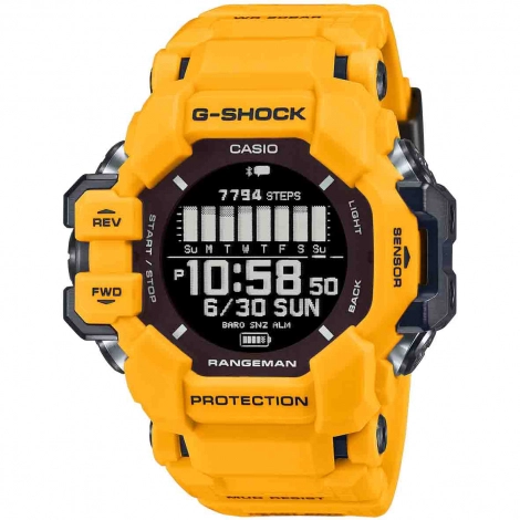 Montre GShock Master of G - Rangeman - Jaune