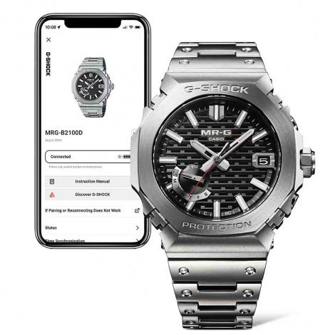 Montre GShock MR-G - S�rie MRG-B2100 - Argent