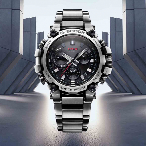 Montre GShock MT-G - Srie MTG-B3000 - Argent