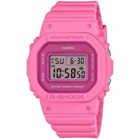 Montre GShock The Origin Lady - Srie GMD-S5600 - Rose Fluo
