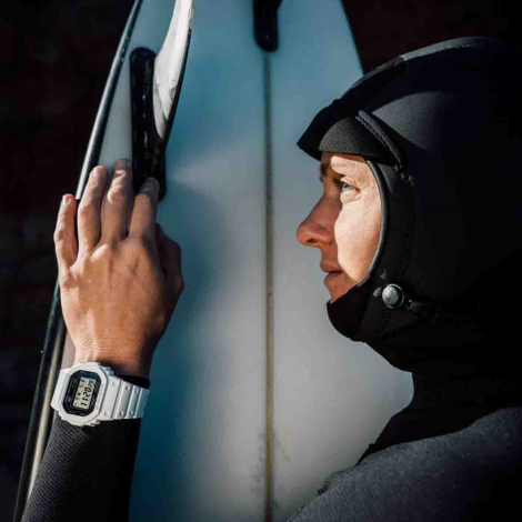 Montre GShock The Origin - Srie 5000 - Blanc