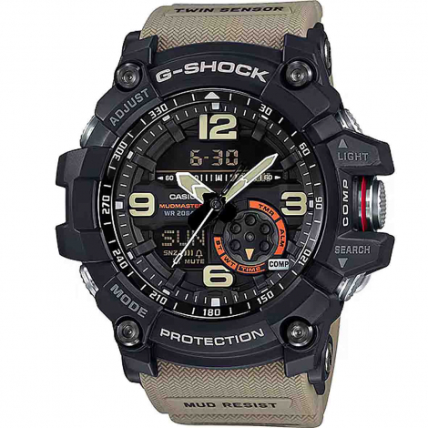 Montre GshockMaster Of G - Mudmaster � combiner
