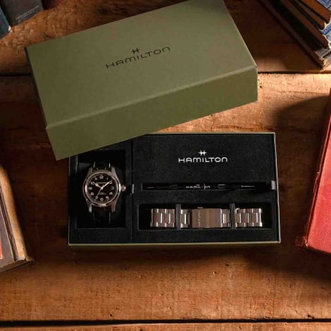 Montre Hamilton Khaki Field Murph Auto - Coffret Spcial