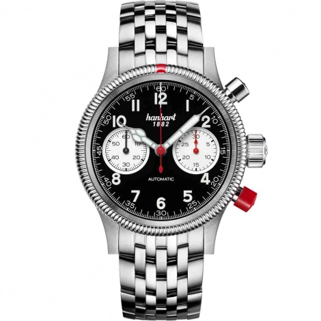 Montre Hanhart 1882 Pionner MKII Panda Invers