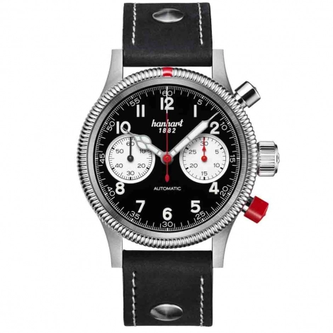 Montre Hanhart 1882 Pionner MKII Panda Invers