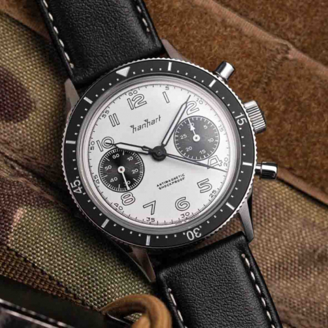Montre Hanhart 415 ES Reverse Panda