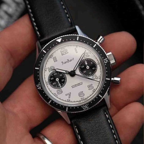 Montre Hanhart 415 ES Reverse Panda